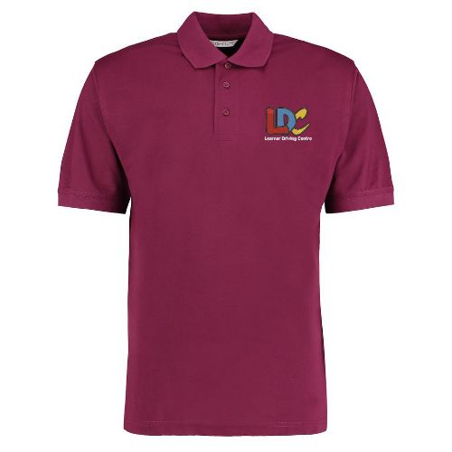 LDC Kustom Kit Klassic Polo With Superwash 60°C (Classic Fit) Burgundy